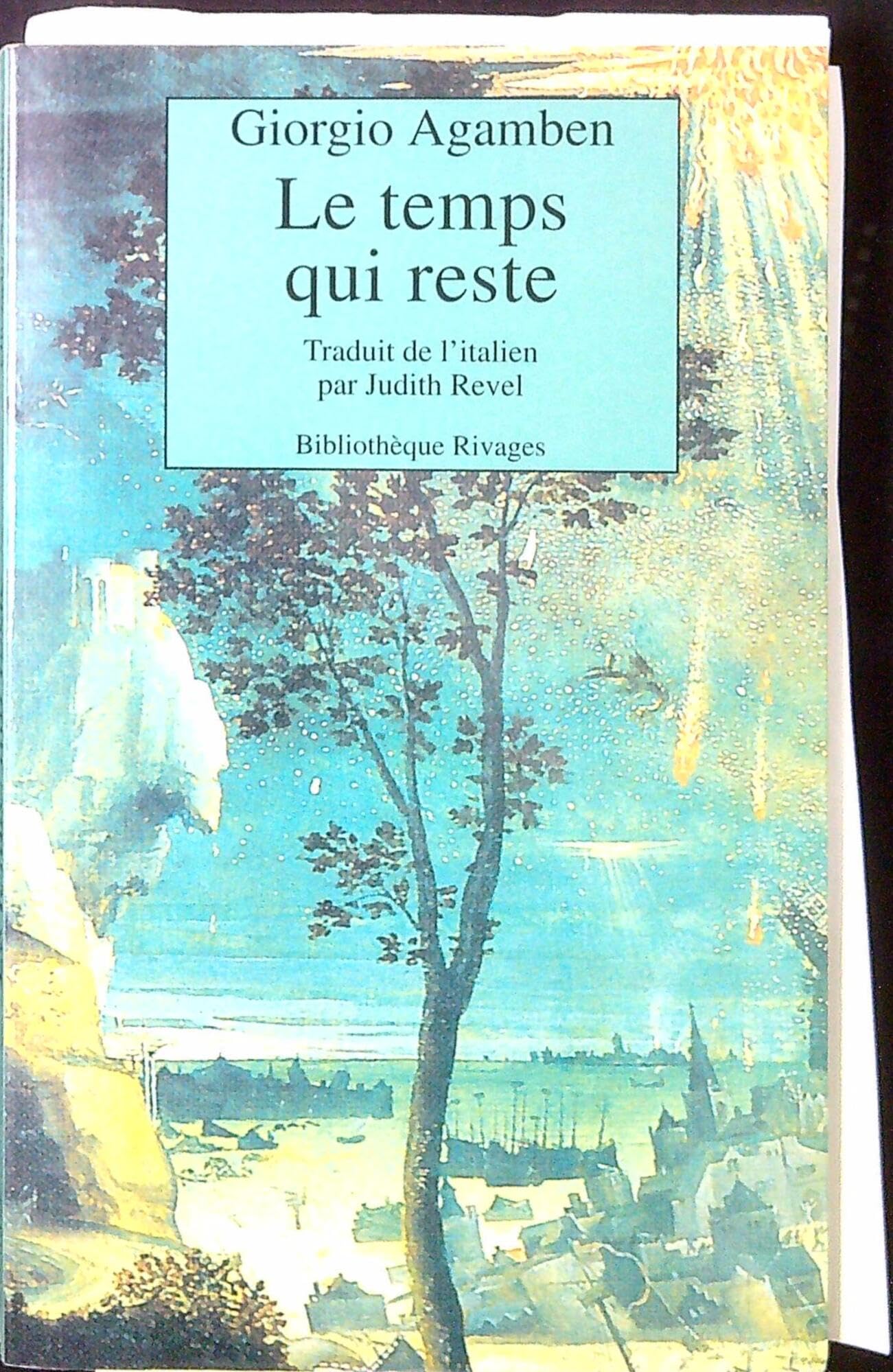 Le Temps qui reste : Un commentaire de l'Epître aux Romains book