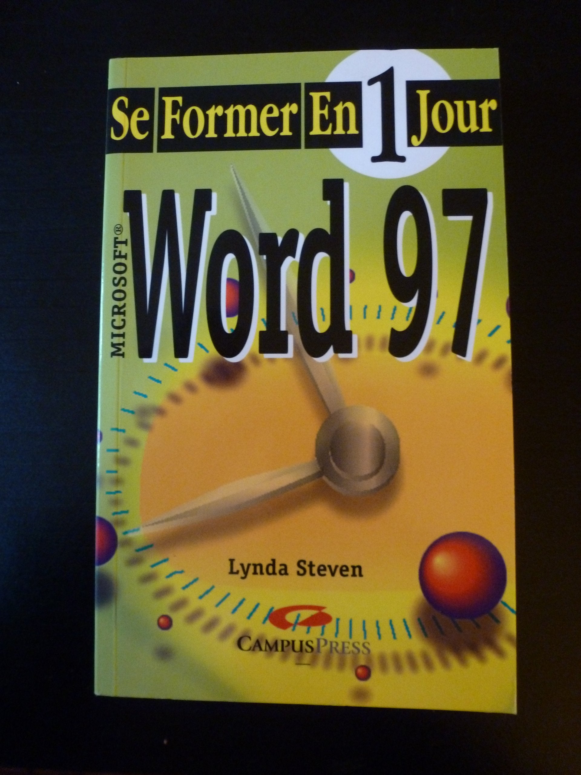 Se former à Word 97 en un jour book