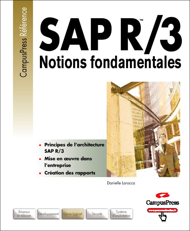 SAP R/3 : Notions fondamentales Computer Science