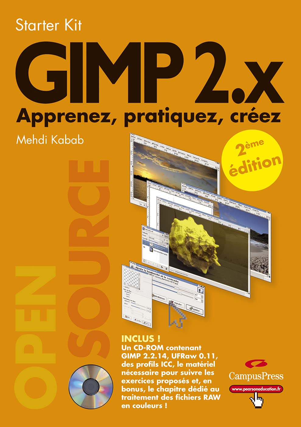 Gimp : Apprenez, pratiquez, créez (1Cédérom) book