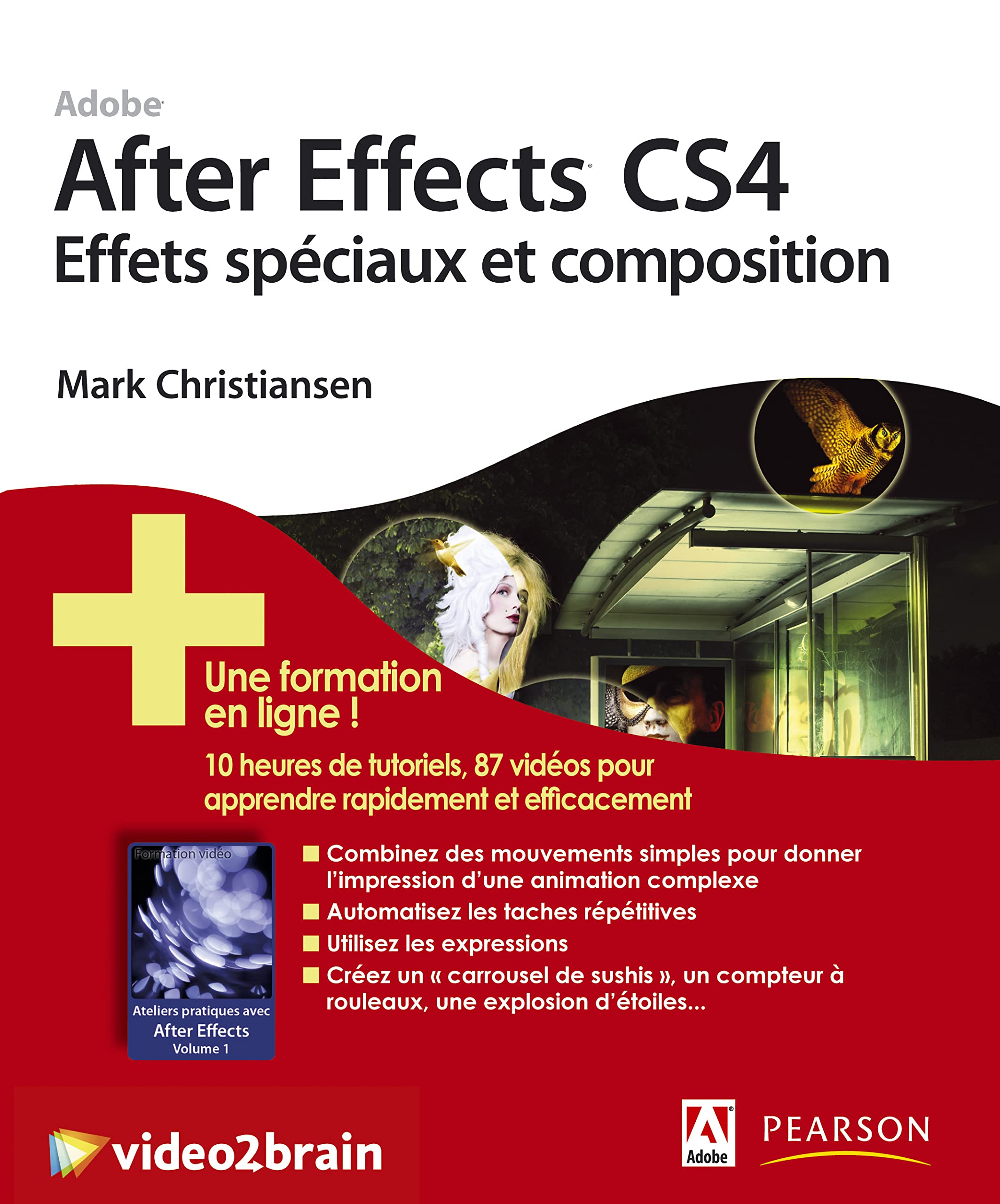 after effects CS4 effets spéciaux + ateliers pratiques book