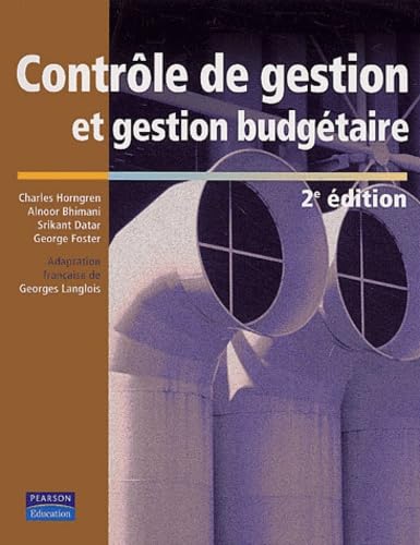 Contrôle de gestion et gestion budgétaire, 2e édition book