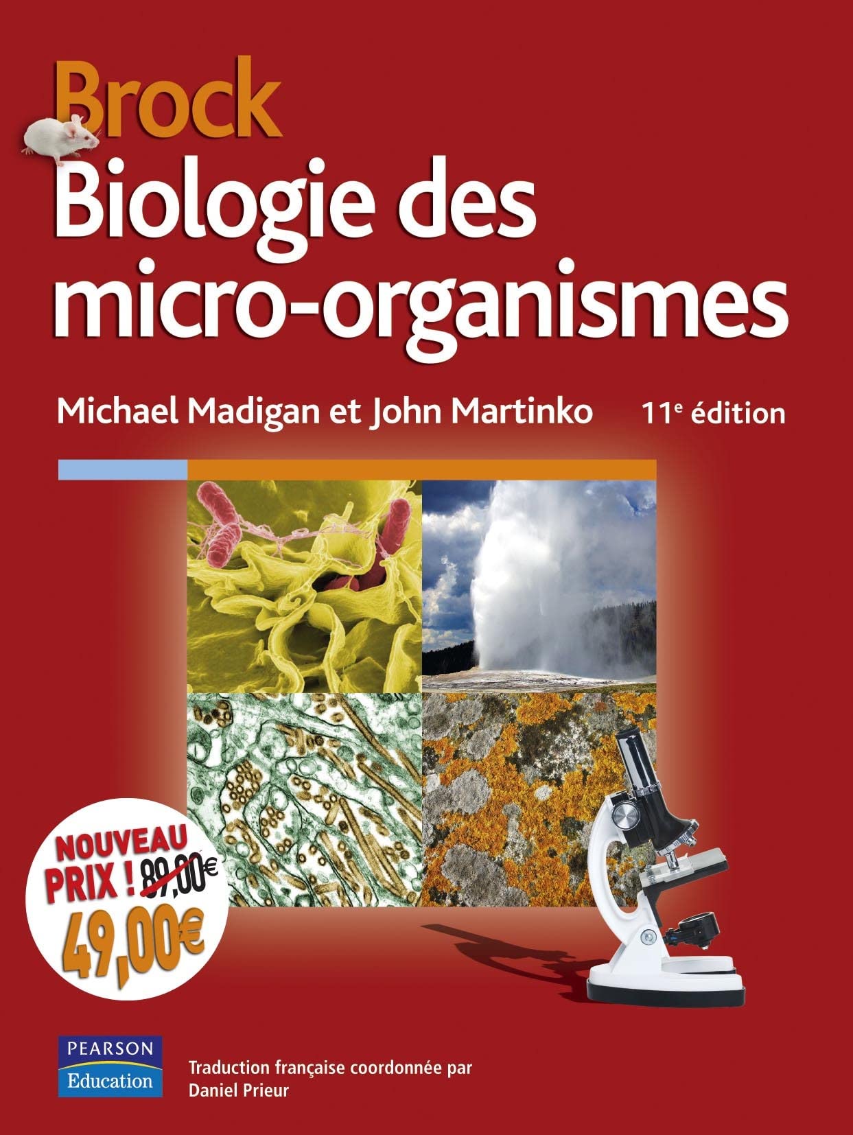 BROCK - BIOLOGIE DES MICRO-ORGANISMES 11E NOUVEAU PRIX book