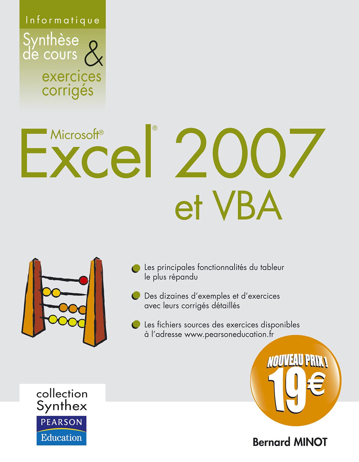 Excel 2007 et VBA Synthex nouveau prix book