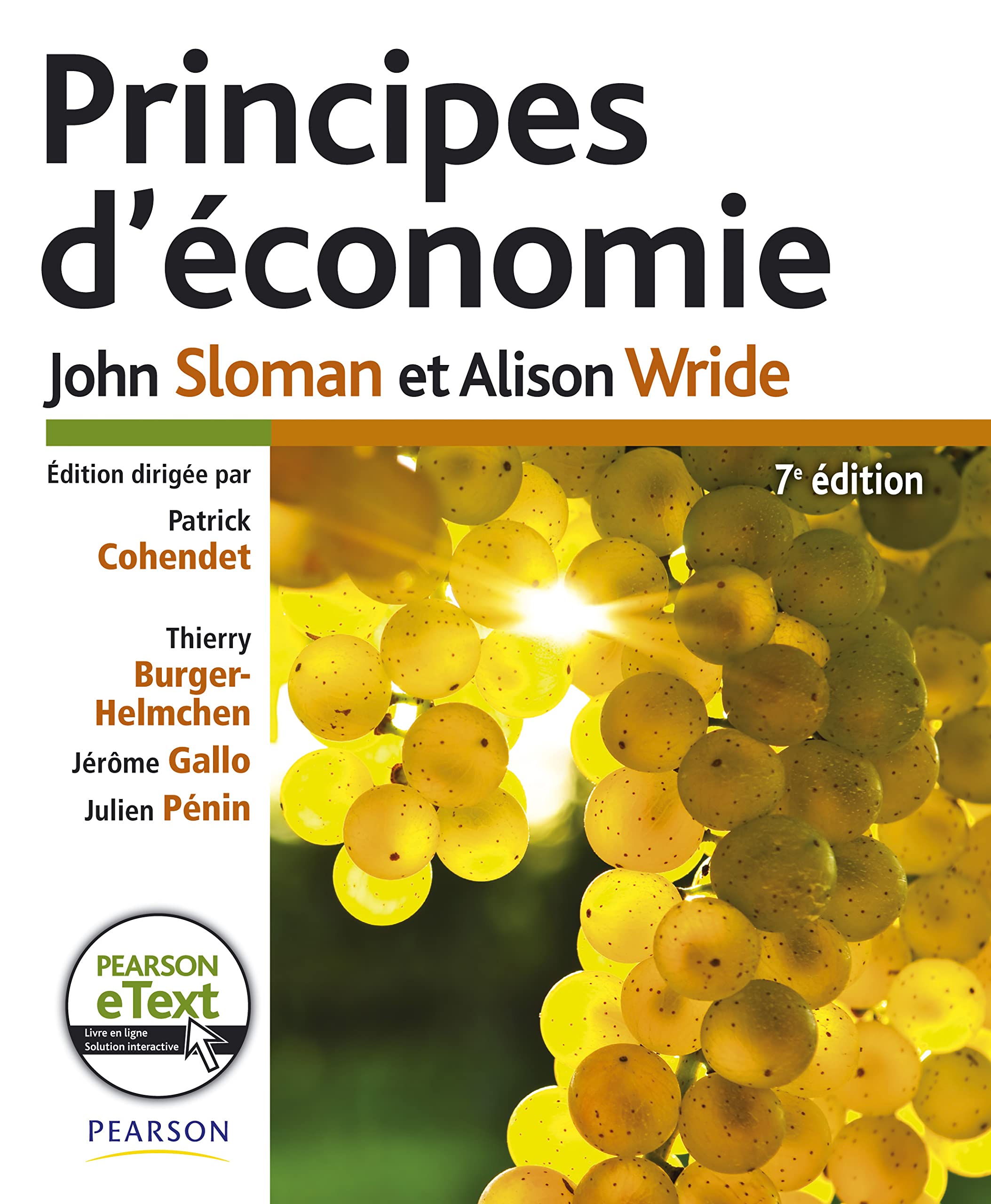 Principes d'économie 7e Ed. + eText book