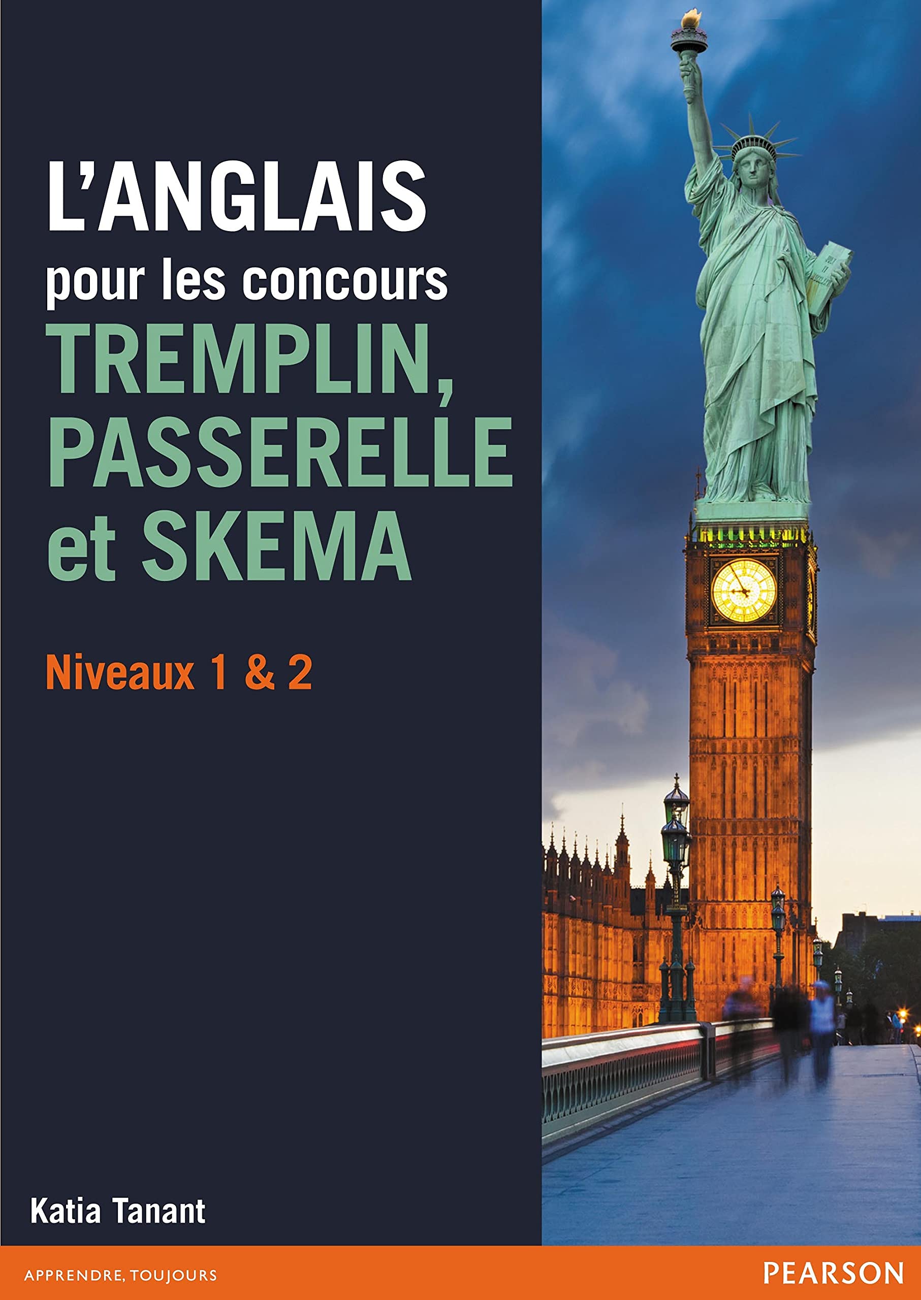 L'anglais pour les concours Tremplin, Passerelle et Skema niveaux 1 & 2 book