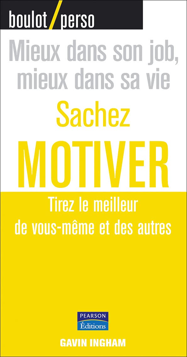 SACHER MOTIVER BOULOT/PERSO book