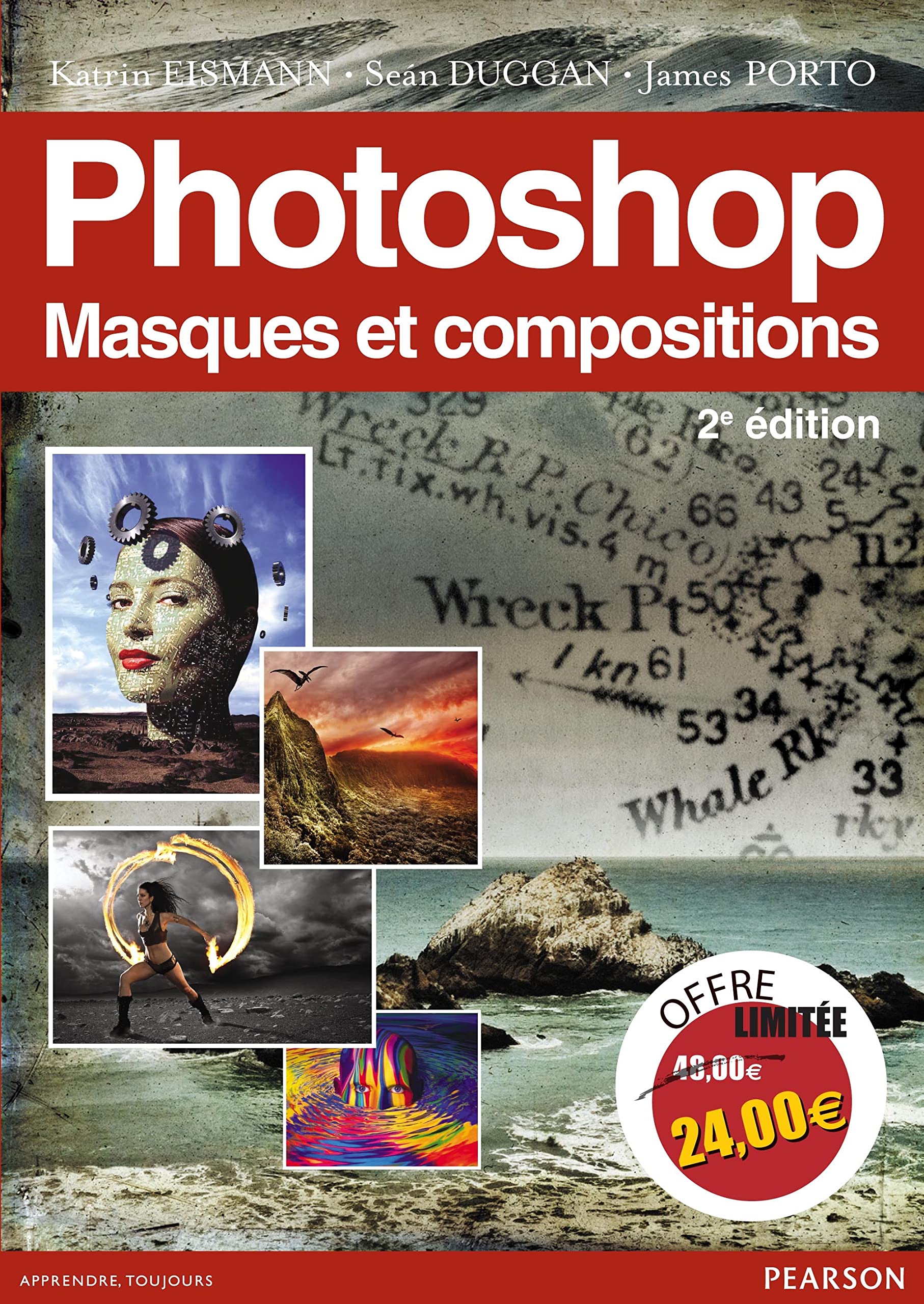 PHOTOSHOP MASQUES ET COMPOSITIONS - NOUVEAU PRIX book