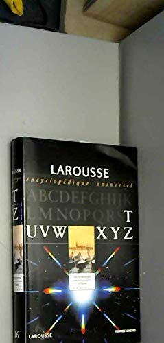 Larousse encyclopédique universel en 16 volumes Books