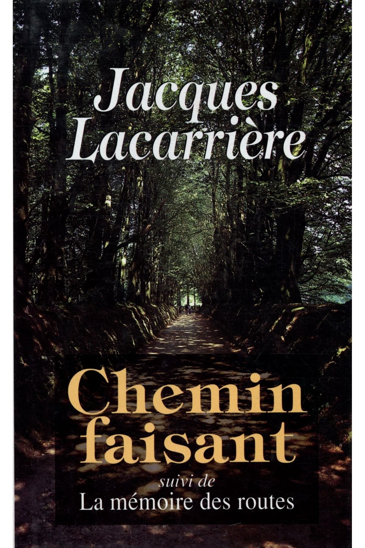 Chemin faisant Suivi de La mémoire des routes Books
