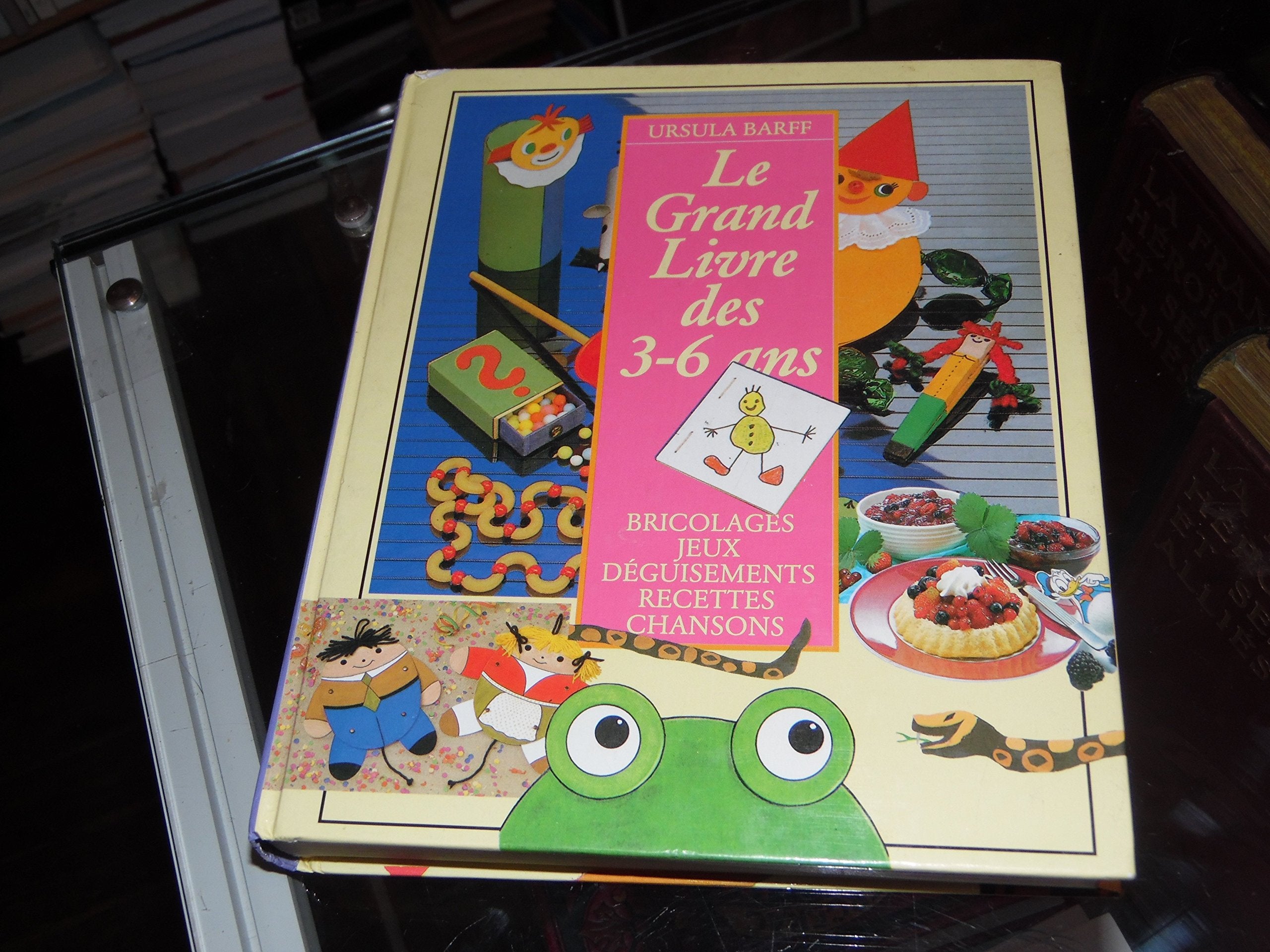 Le grand livre des 3-6 ans : Bricoler, jouer, chanter, apprendre, écouter des histoires, cuisiner Books