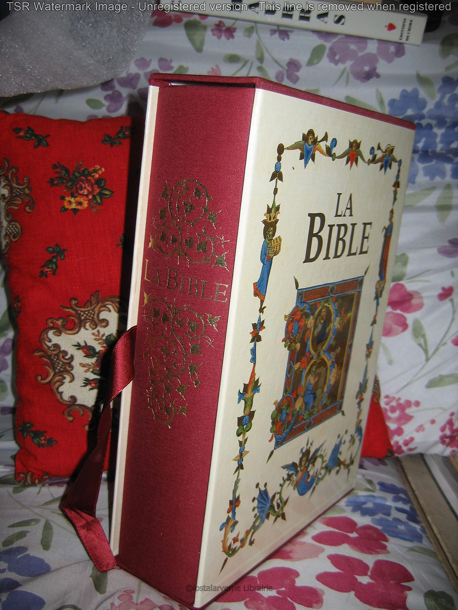LA BIBLE SERTIE DE MINIATURES TIRÉES DE "LA BIBLE TRIVULZIANA " DE " LA BIBLE DE SENS " ET D'AUTRES CHEFS-D'ŒUVRE DES XIVè ET XVè SIÈCLES. Books