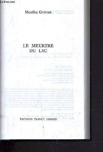 Le meurtre du lac Books