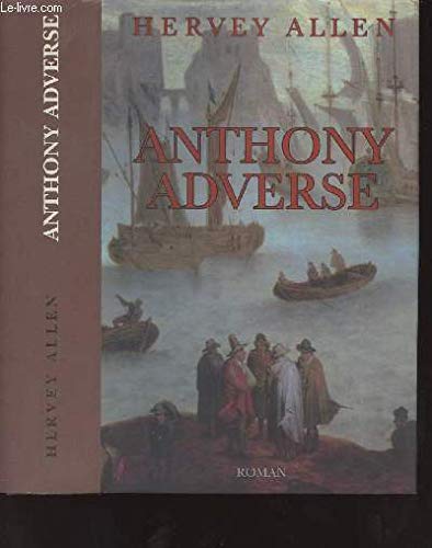 Anthony adverse Books