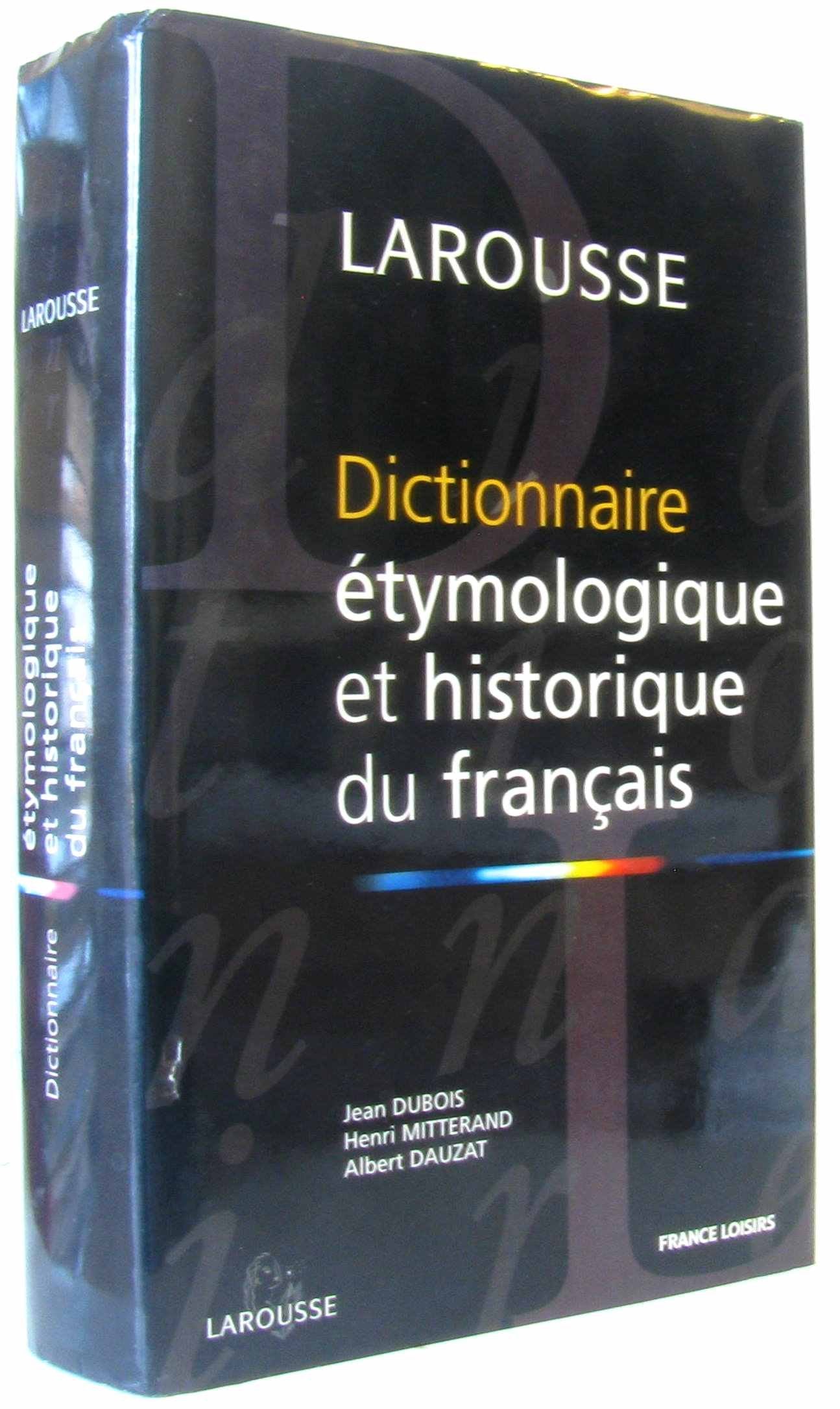 Dictionnaire étymologique et historique du français Books