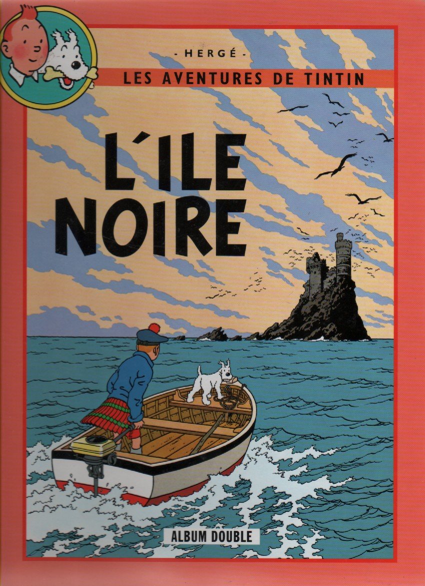 Tintin double: l'ile noire/l'etoile mysterieuse Books