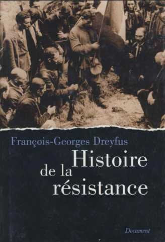 Histoire de la resistance book
