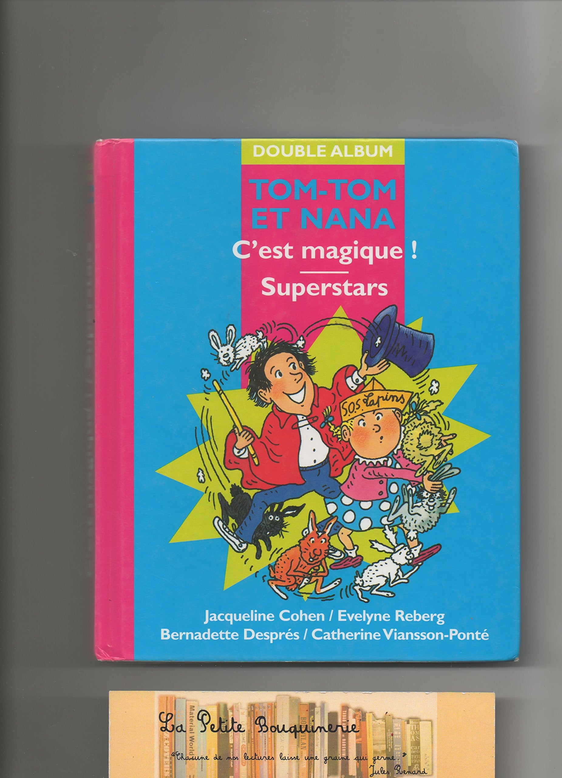double album tom-tom et nana "c'est magique!" et "superstars" dvd
