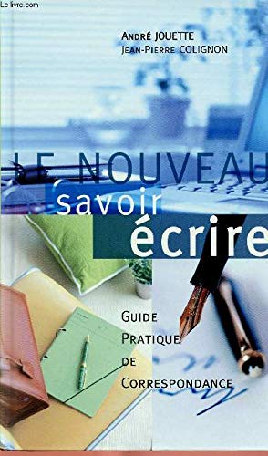 Le nouveau savoir écrire Books