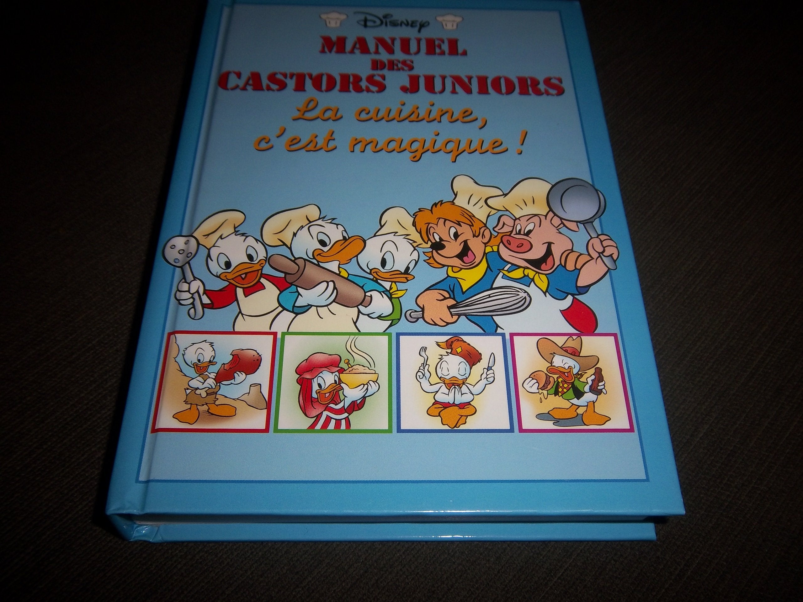 Manuel des Castors juniors-La cuisine c'est magique book