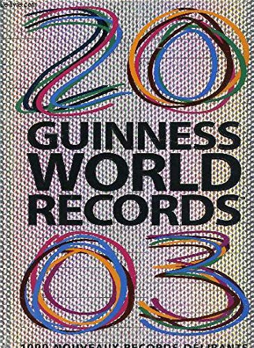 Guinness World Records 2003 Books