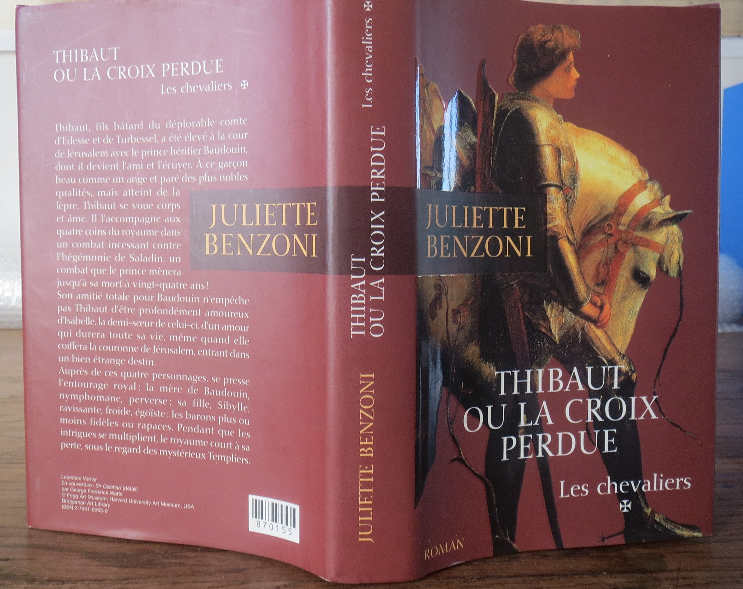 Thibaut ou La croix perdue (Les chevaliers) book