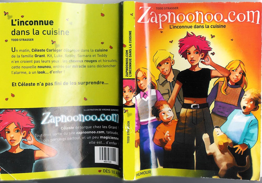 L'inconnue dans la cuisine - Zapnoonoo.com N°1 (Livre enfant dès 10ans) Books