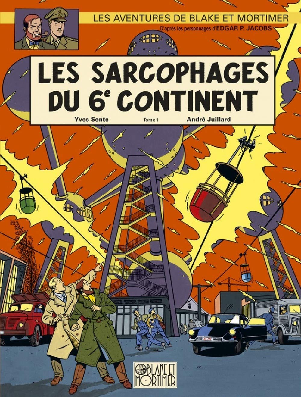 Blake & Mortimer - Tome 16 - Les Sarcophages du 6e continent - Tome 1: Première partie, La menace universelle Manga
