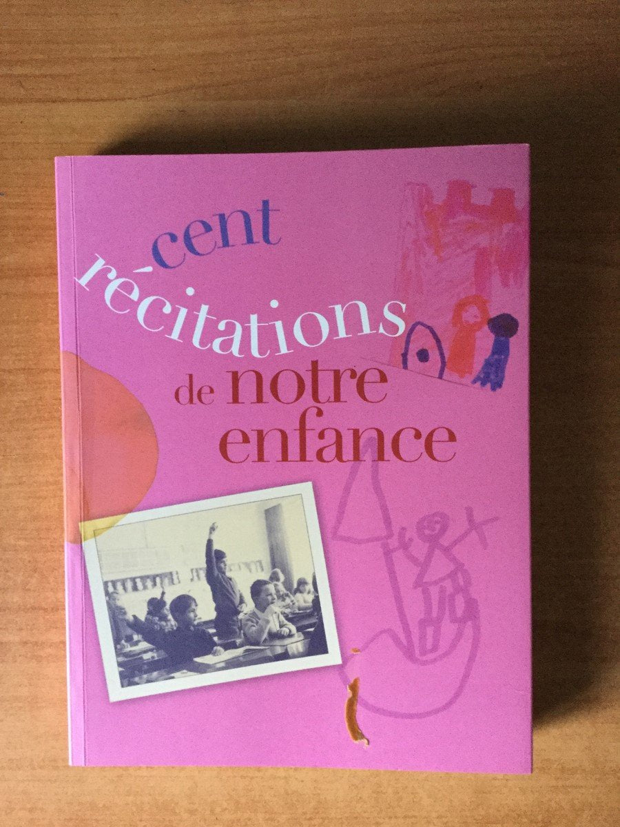 Cent récitations de notre enfance Books
