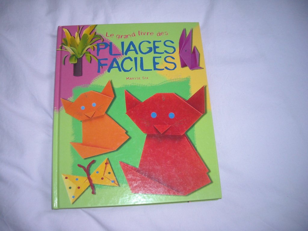 Le grand livre des pliages faciles book