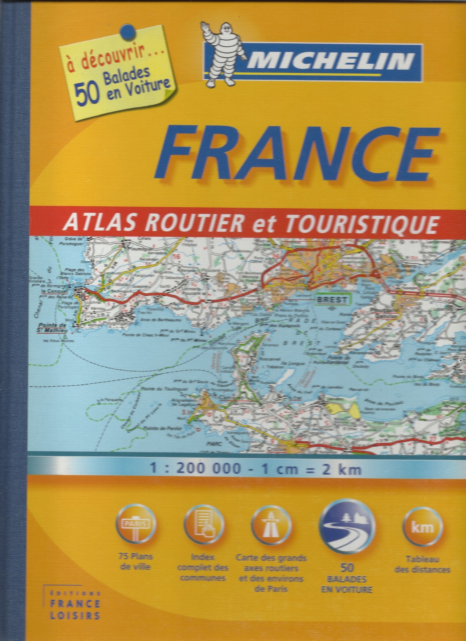 Atlas routier et touristique michelin Books