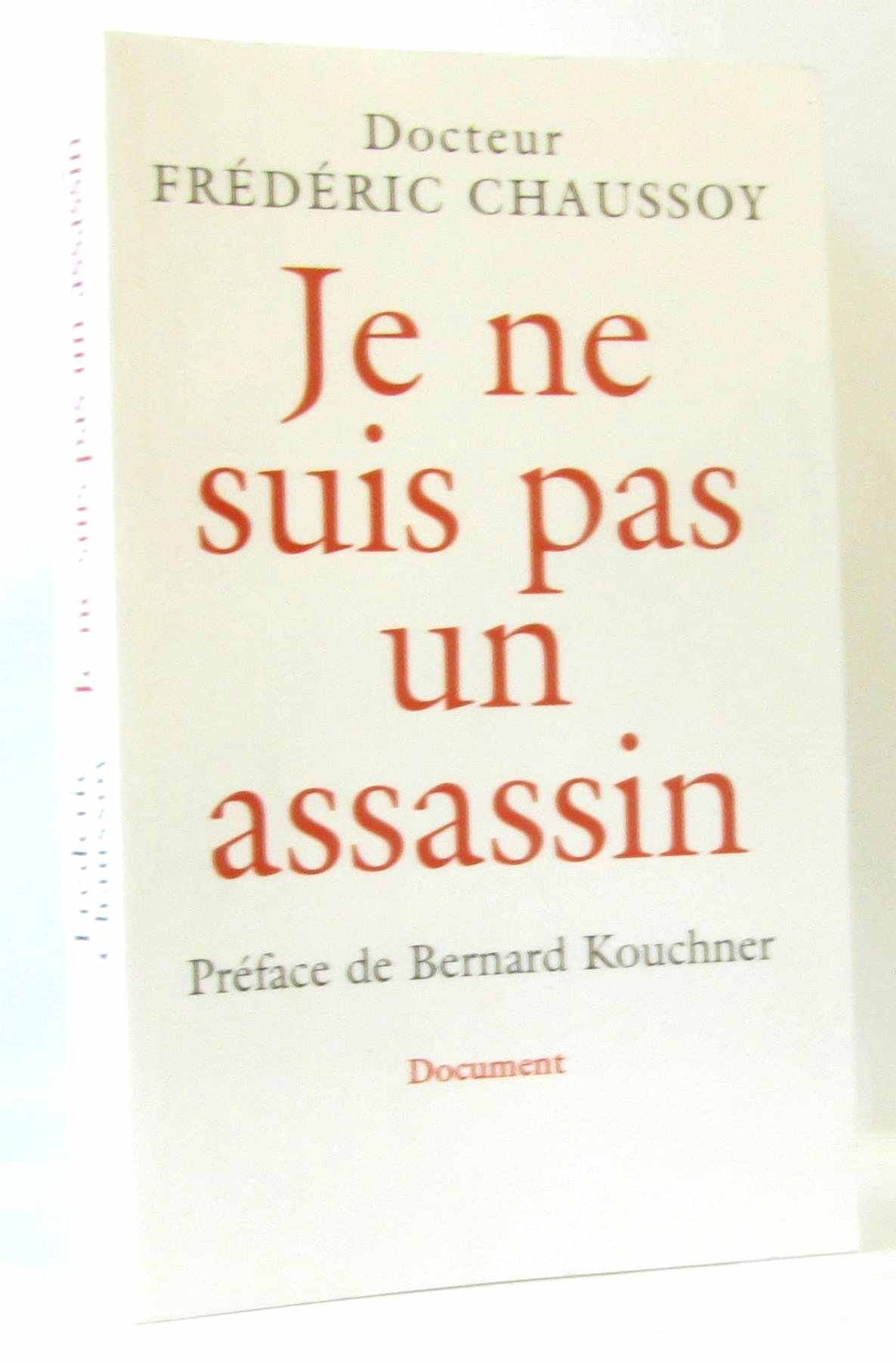 Je ne suis pas un assassin book