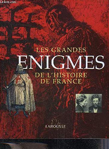 LES GRANDES ENIGMES DE L'HISTOIRE DE FRANCE. Books