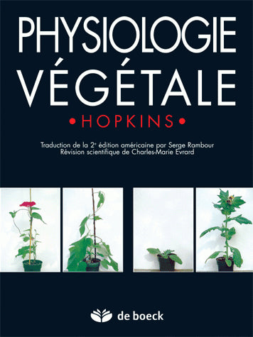 Physiologie végétale Natural Sciences