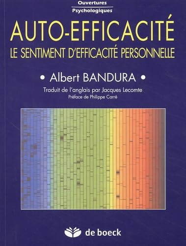 Auto-Efficacite. Le Sentiment D'Efficacite Personnelle book