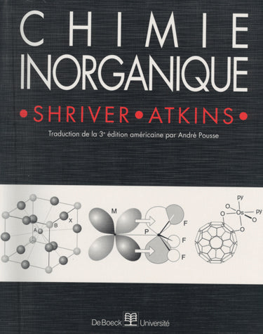 Chimie inorganique : traduction de la 3e édition américaine book