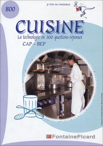 Cuisine CAP-BEP: La technologie en 300 questions-réponses Books