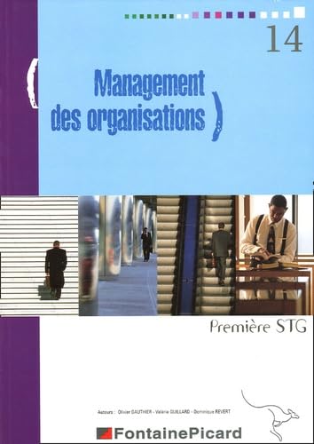 Management des organisations 1e STG Books