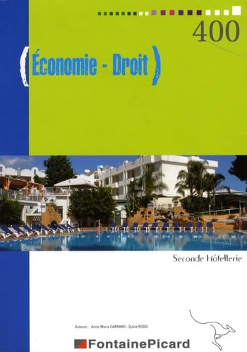 Economie-Droit 2e Hôtellerie book