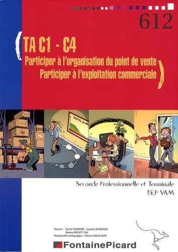 Travaux d'application C1-C4 BEP Vente Action Marchande 2e Professionnelle et Tle book