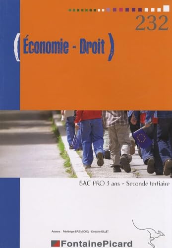 Economie-Droit 2e Bac pro tertiaire 3 ans book