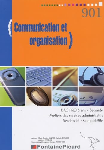Communication et organisation Bac Pro 3 ans, seconde: Métiers des services administratifs, secrétariat, comptabilité Books