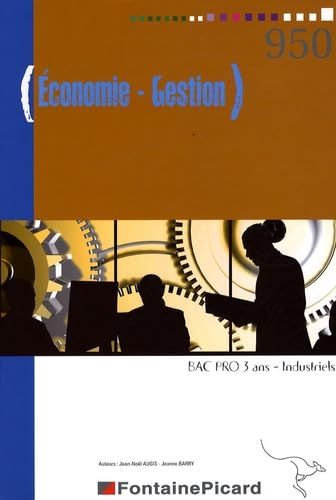 Economie - Gestion Bac pro Industriels book