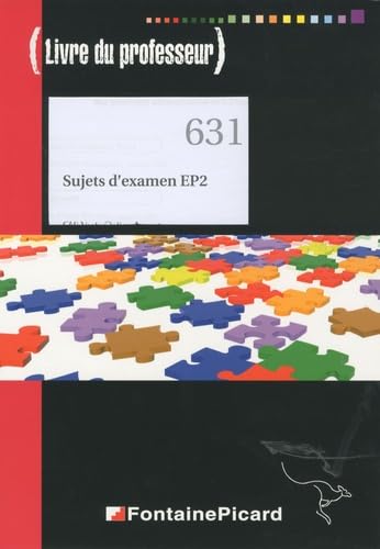 Sujets d'examen EP2 CAP Vente Option A: Livre du professeur book