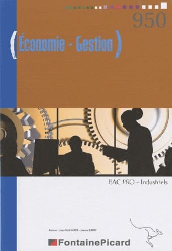 Economie Gestion Bac Pro industriels book