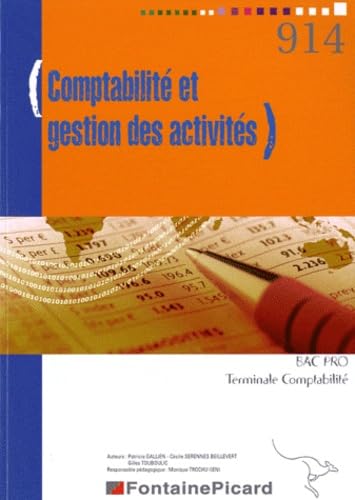 Comptabilité et gestion des activités Comptabilité BAC PRO Tle book