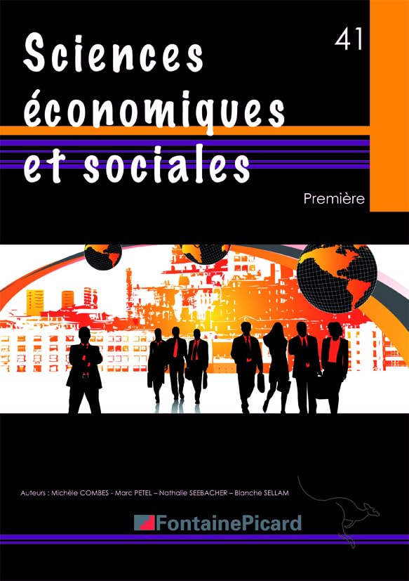 Sciences économiques et sociales 1e book