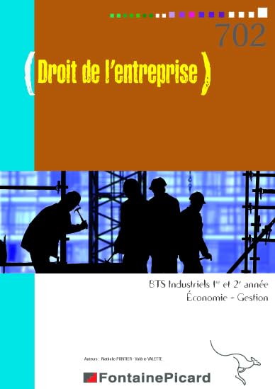 Droit de l'entreprise BTS industriels 1 et 2 book