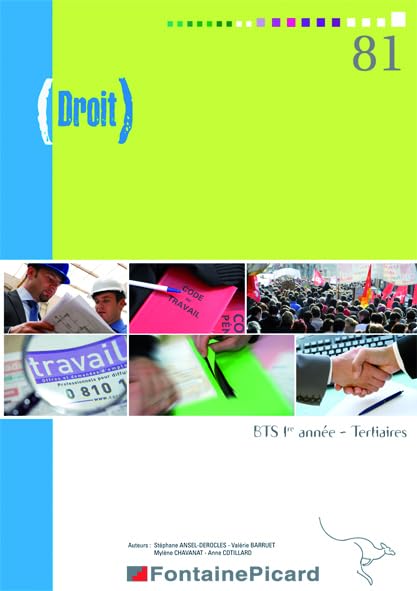 Droit BTS tertiaires 1re année book