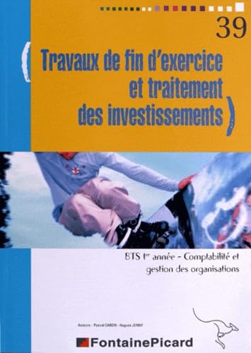 Travaux de fin d'exercices et traitement des investissements BTS1 CGO book